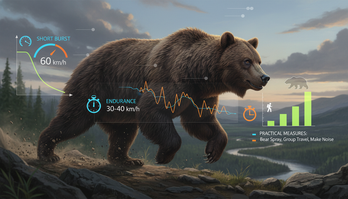 ヒグマの速度はどれくらい？最新データで解説 短距離・持続力・実践対策