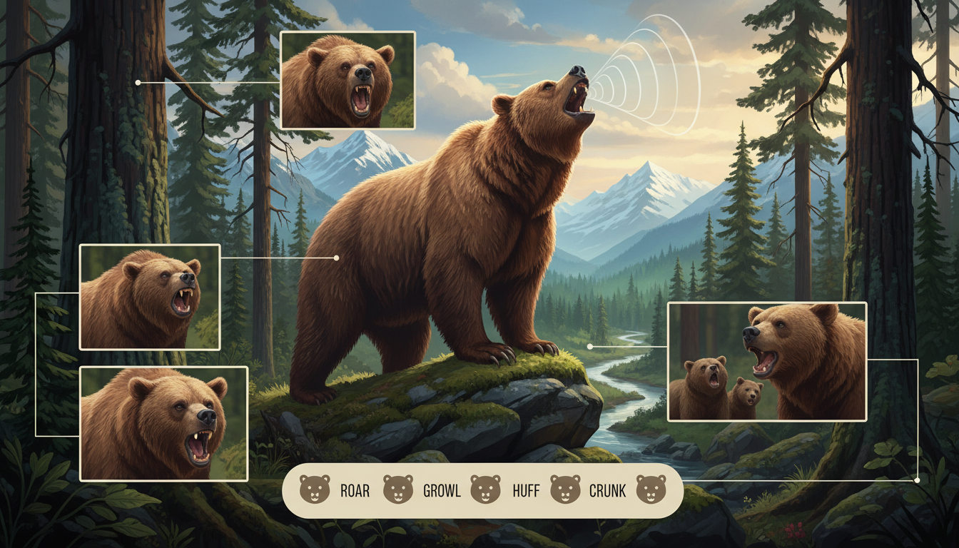 ヒグマの鳴き声を完全ガイド：音の種類・識別法・実践的対処法