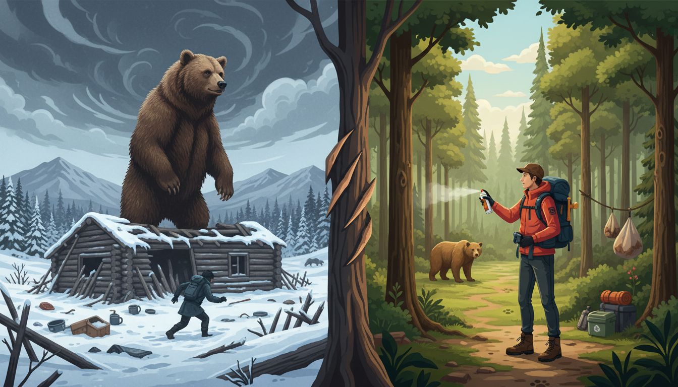 三毛別羆事件で学ぶヒグマの危険性と今すぐ役立つ具体的な身を守る対策