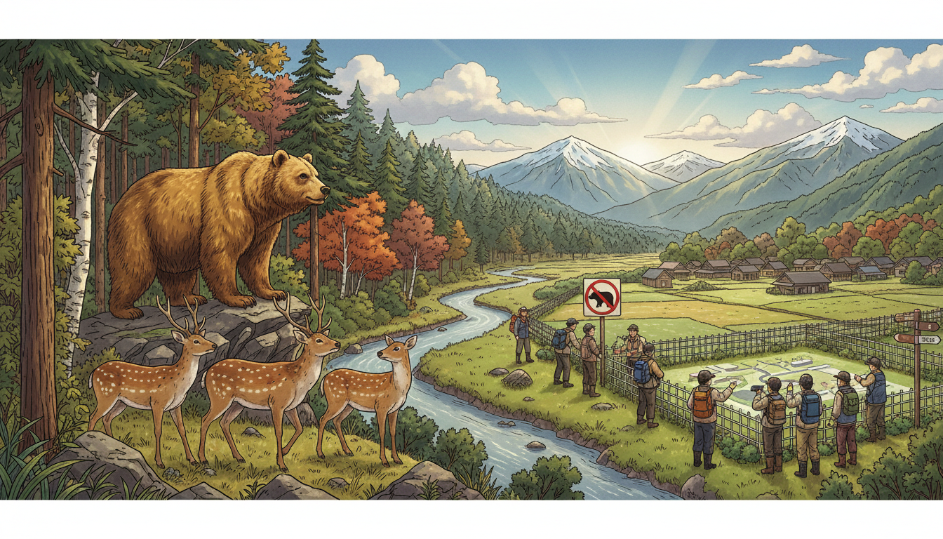 ヒグマとエゾシカの急増リスクと地域対策｜被害防止・遭遇時の安全ガイド