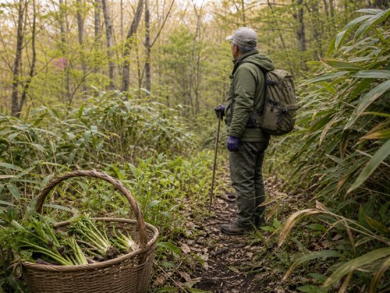 山菜採りでクマ事故が多い理由｜夢中になる前に知るべき危険サイン