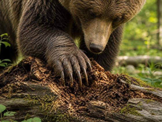 ヒグマの爪は何に使う？掘る・登る・食べるためのすごい道具