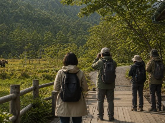 観光地でヒグマを見たらやってはいけないこと