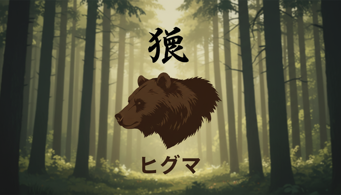 「ヒグマ」の漢字と読み方 — 羆とは何か、どう書くべきか