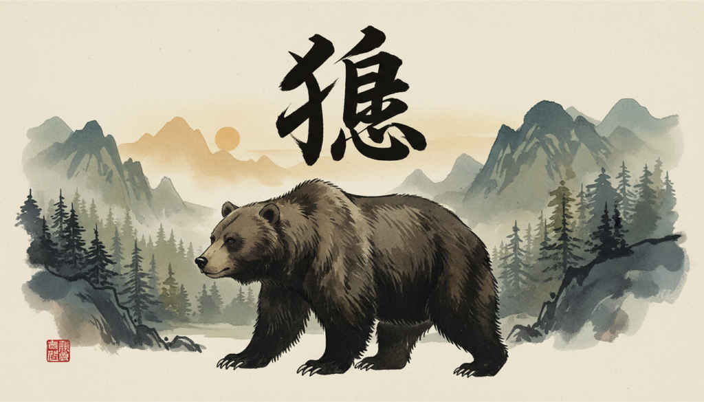 『羆』の読み方と意味：ヒグマの呼び名の由来と表記の使い分け