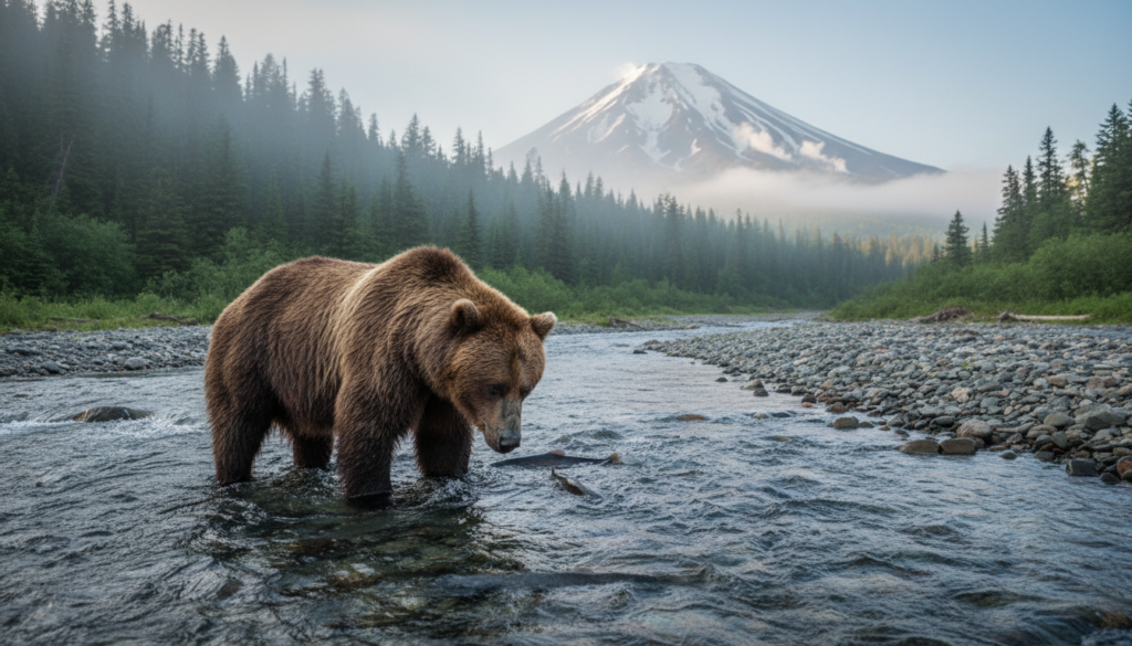 カムチャッカのオオヒグマとは？特徴と英語表記（Kamchatka brown bear）