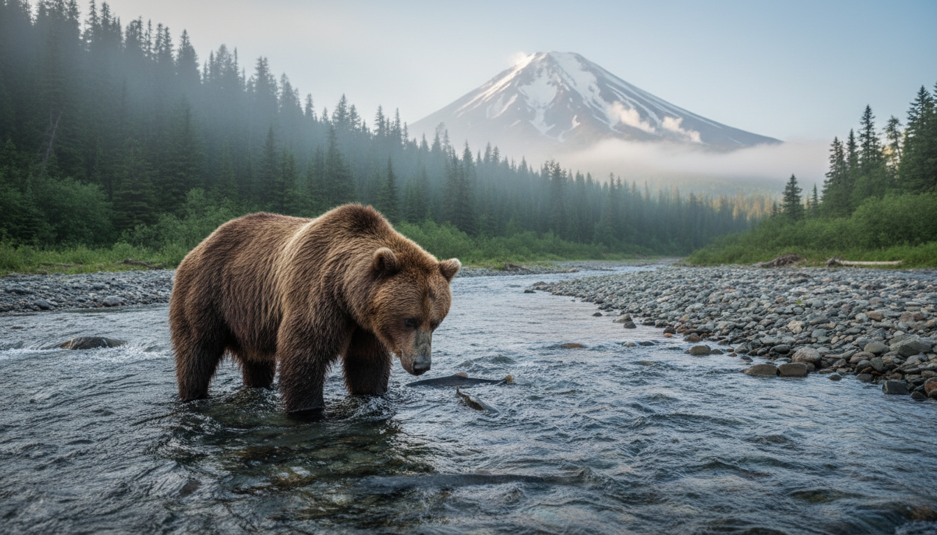 カムチャッカのオオヒグマとは？特徴と英語表記（Kamchatka brown bear）