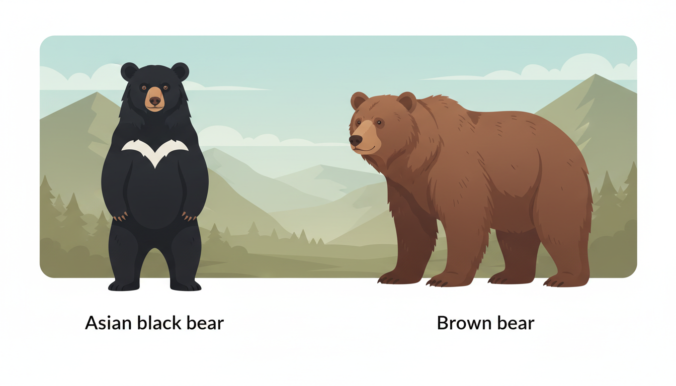 ツキノワグマとヒグマの英語名――違いと英語で書くときの注意点