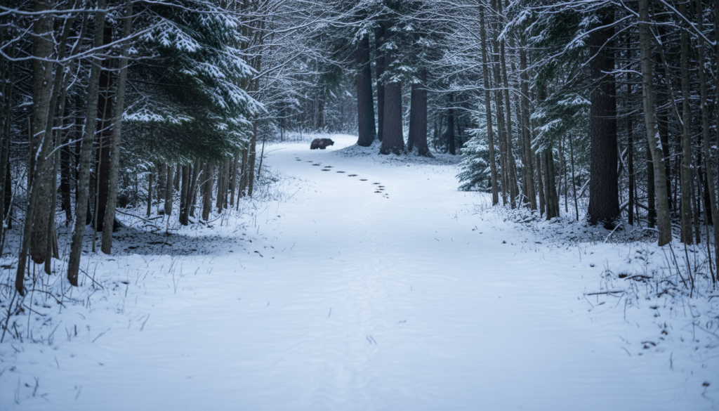 ヒグマ 2月の行動と注意点：冬の落ち着いた時期に知っておきたいこと