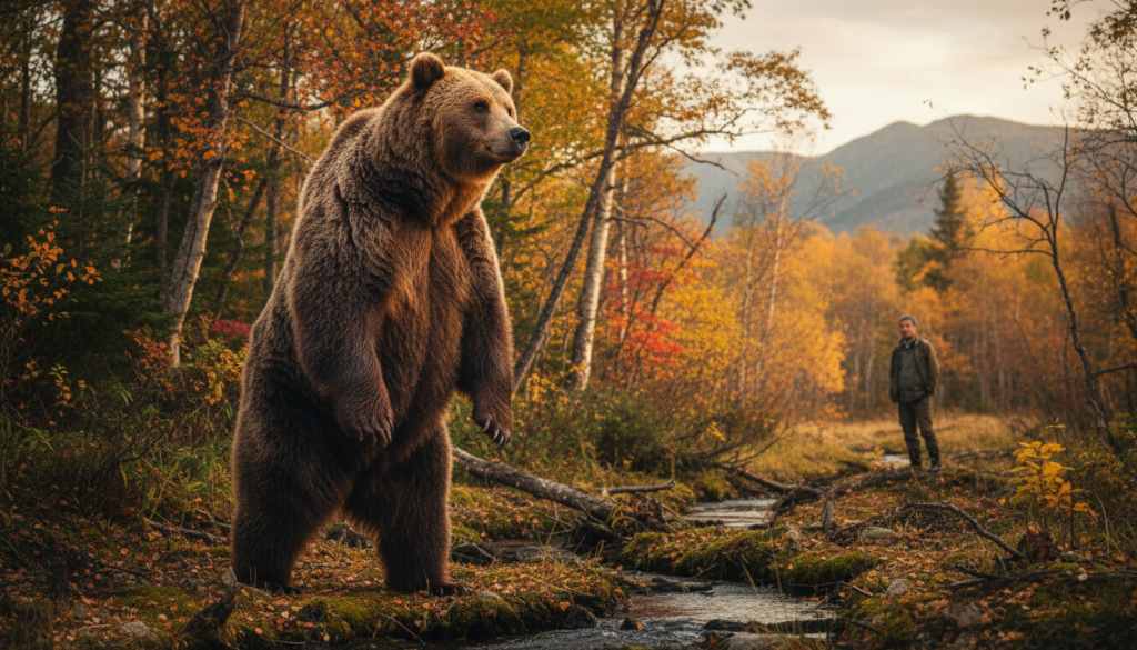 ヒグマ400kgの事例：体重と体長の目安と遭遇時のイメージ