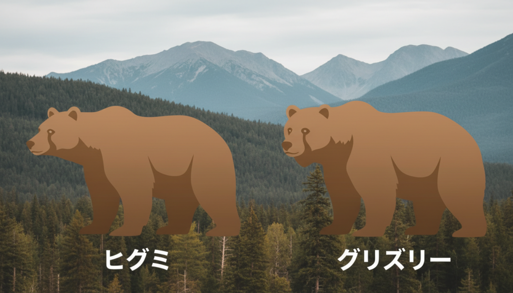 ヒグマとグリズリー、どっちが強い？違いと見分け方をやさしく解説
