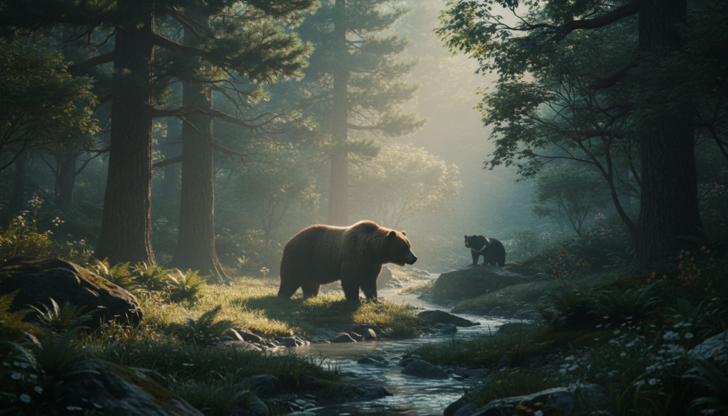 ヒグマとツキノワグマの交雑—可能性と生態系への影響をやさしく解説