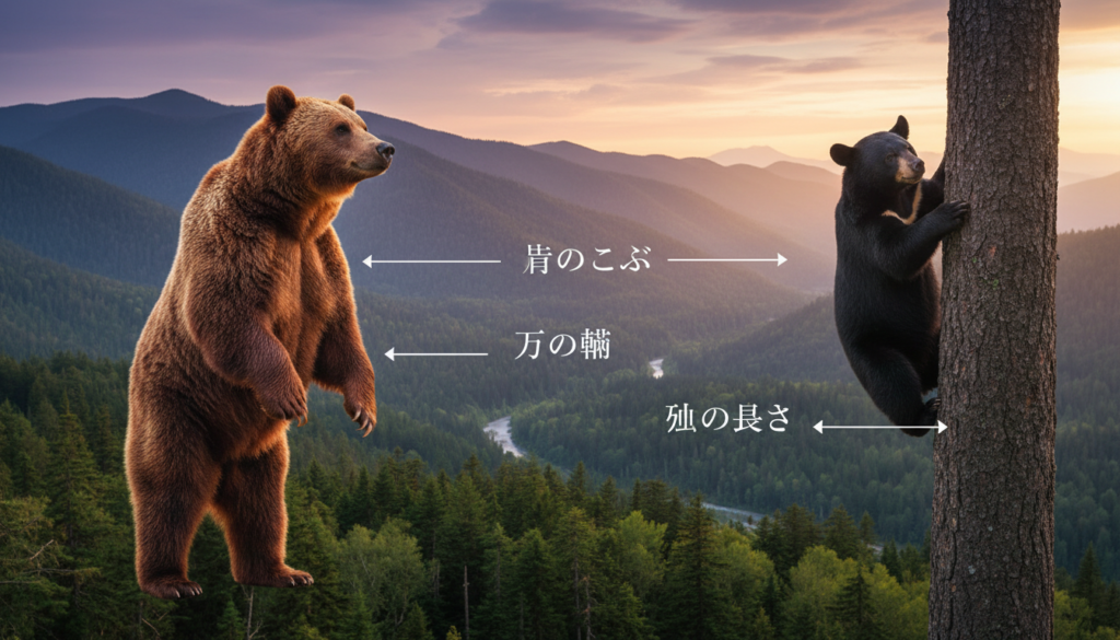 ヒグマとツキノワグマの違い｜見分け方と危険度をやさしく比較