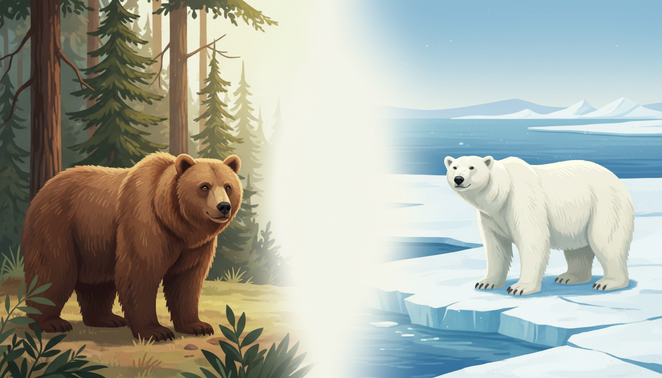 ヒグマとホッキョクグマの違い――生態と注意点