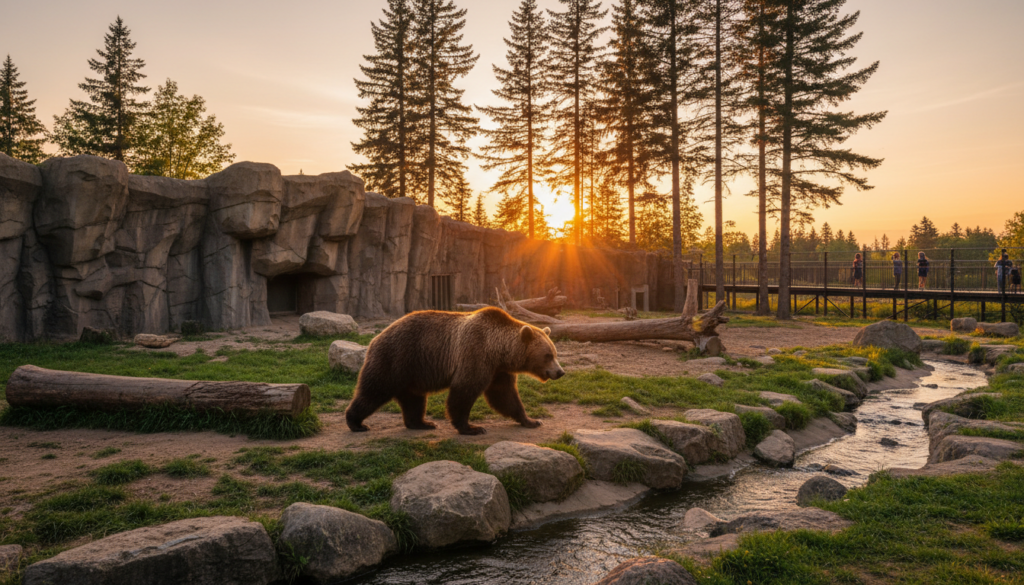 ヒグマと動物園 — 飼育と野生の違いをやさしく知る