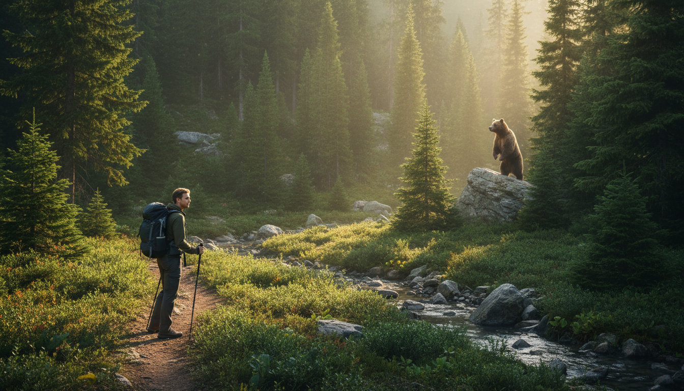 ヒグマに出会ったらどうする？即できる対処と安全確保の手順