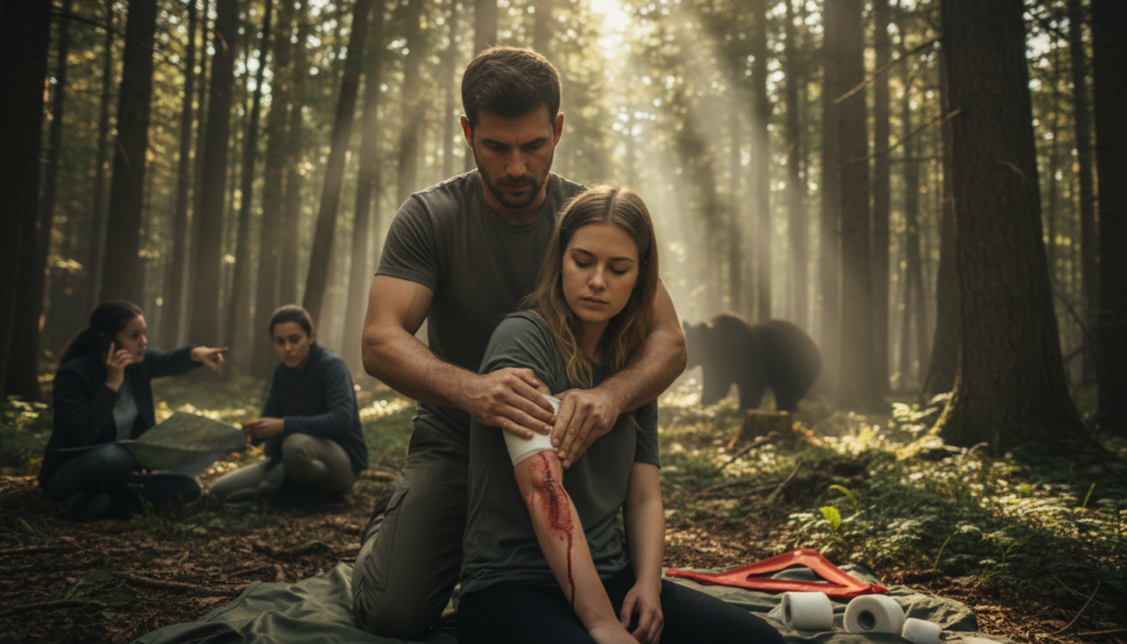 ヒグマに襲われたときの外傷と応急処置の基本：現場でまずできること