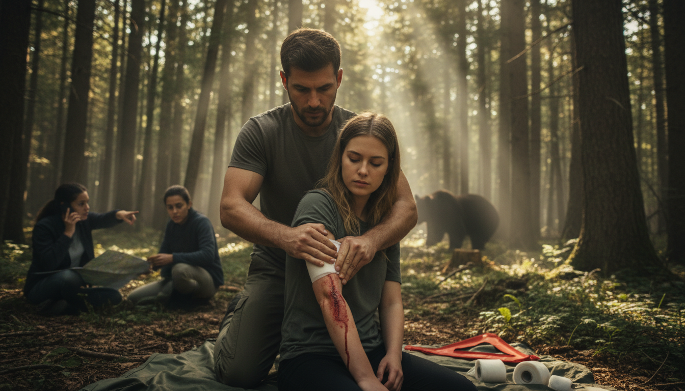 ヒグマに襲われたときの外傷と応急処置の基本：現場でまずできること