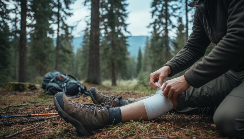 ヒグマに襲われてできた裂傷の応急処置ガイド：安全確保から医療搬送まで