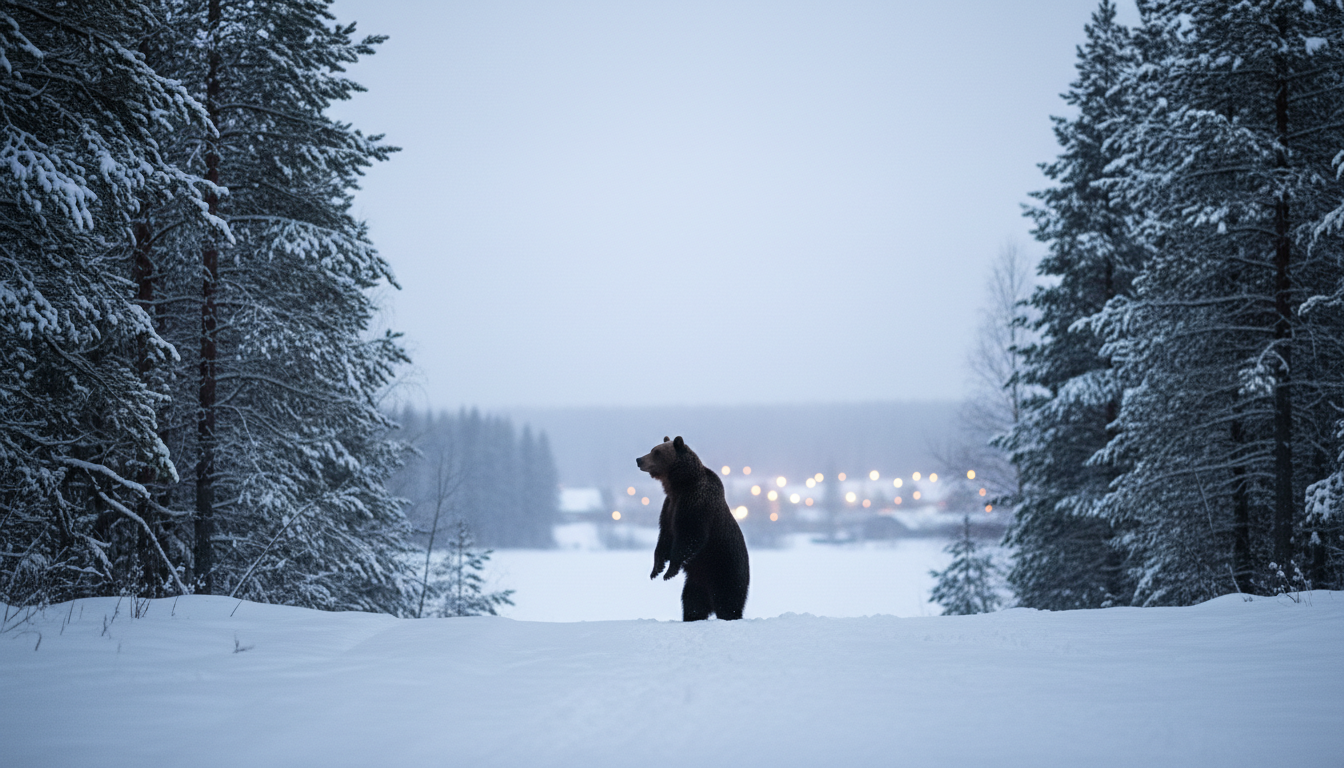ヒグマの12月：冬を前にした行動と、知っておきたい警戒ポイント