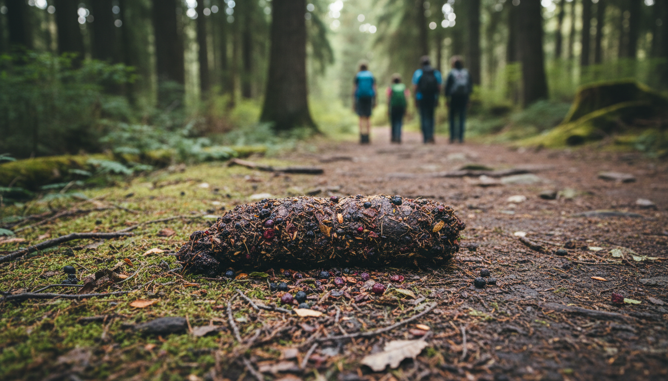 ヒグマの「うんち」から読み取る生息の手がかりと安全にとるべき行動