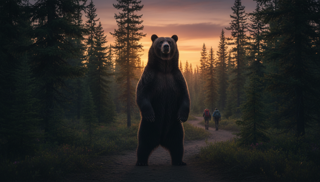 ヒグマのパンチ力はどれくらい？力の実情と身を守る対処法