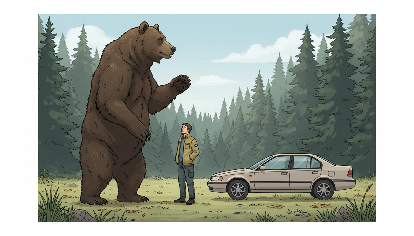 ヒグマの体長はどれくらい？成長と個体差をやさしく整理する