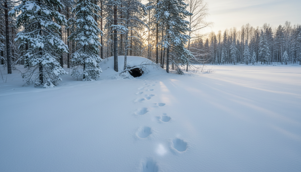 ヒグマの冬（冬眠）と冬季の注意点：生態と実際に役立つ対策ガイド