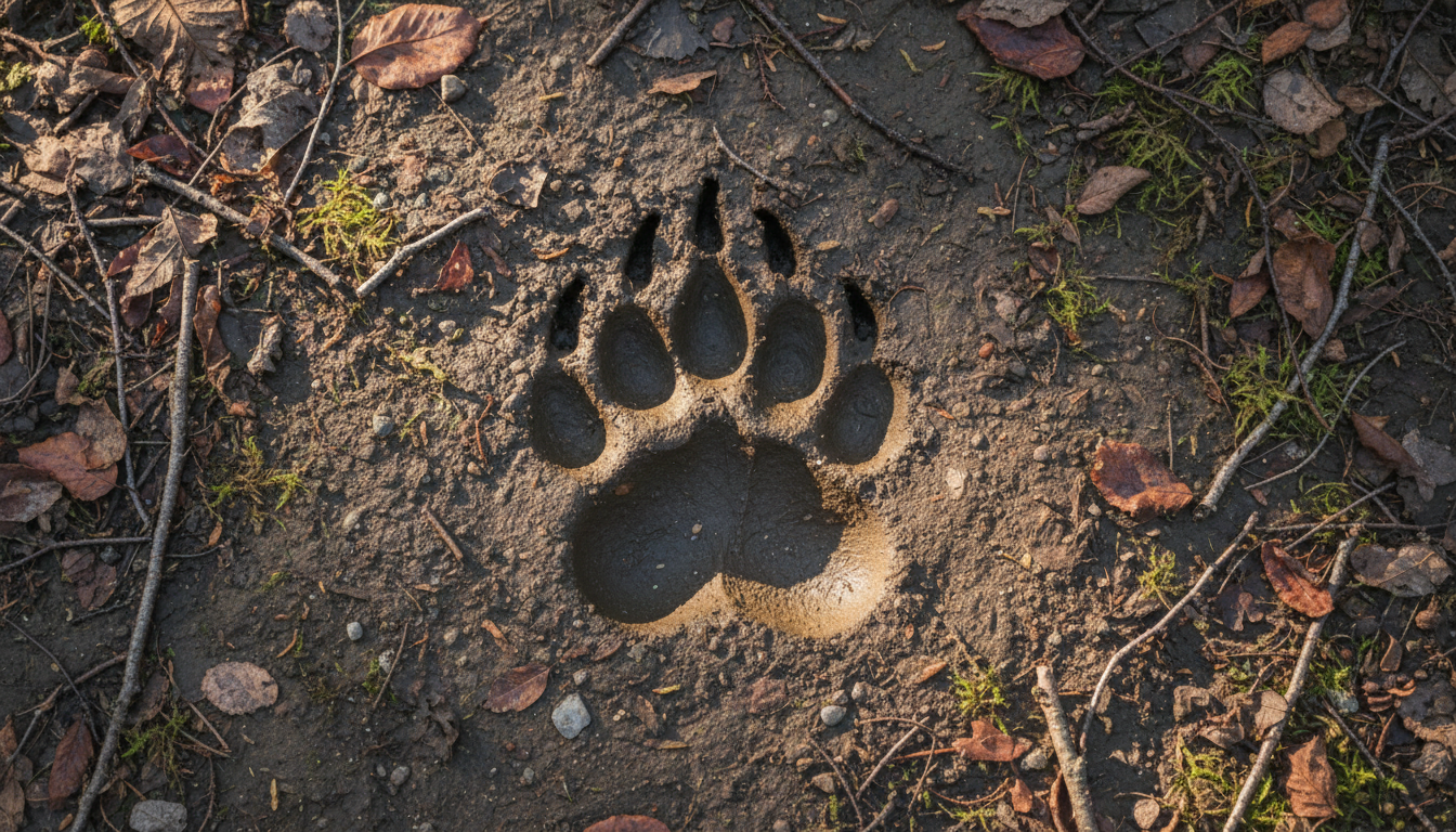 ヒグマの前足の特徴と見つけたときに注意する痕跡の見分け方