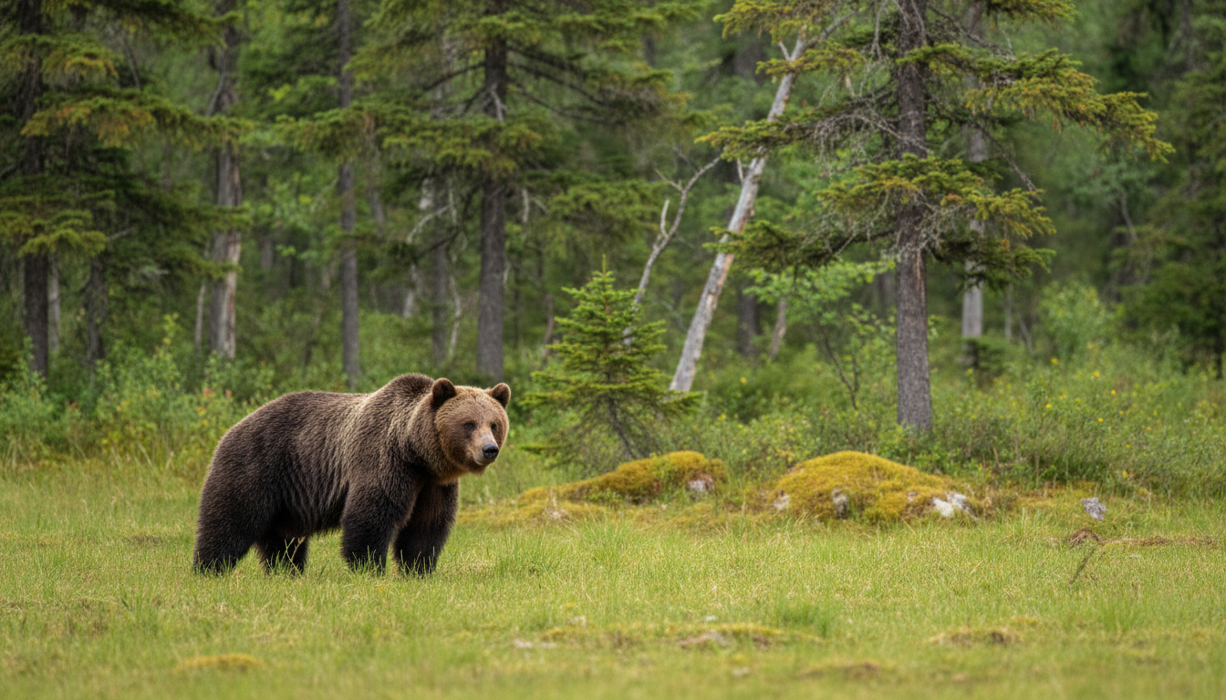 ヒグマの大きさと最大記録：体長・体重の目安