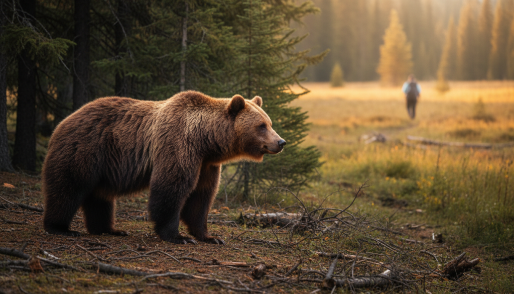 ヒグマの平均体長と体重の目安：見分け方と安全への配慮