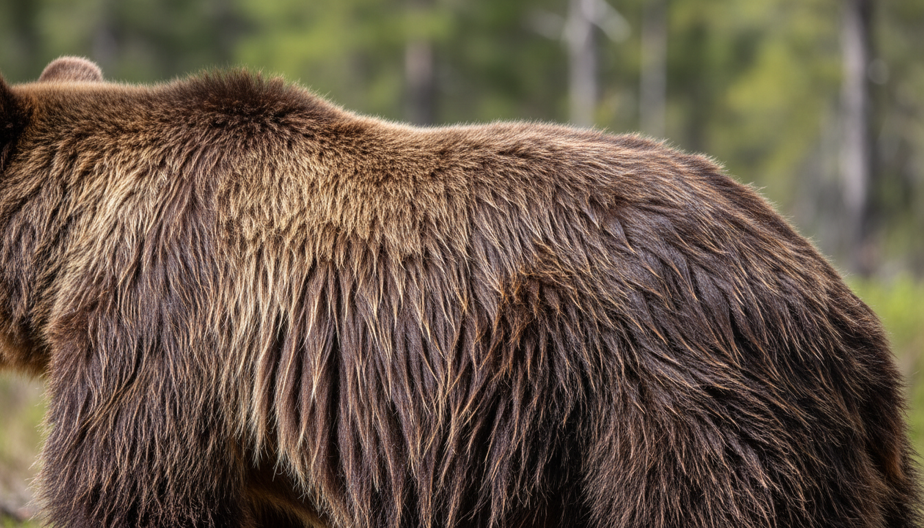 ヒグマの毛（被毛）の特徴と識別ポイント：季節・色・手触りの違いをやさしく整理