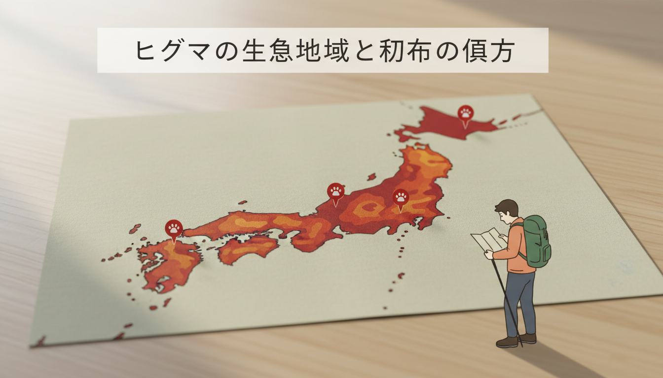 ヒグマの生息地域と分布の見方：地図で読み解くリスクと備え方