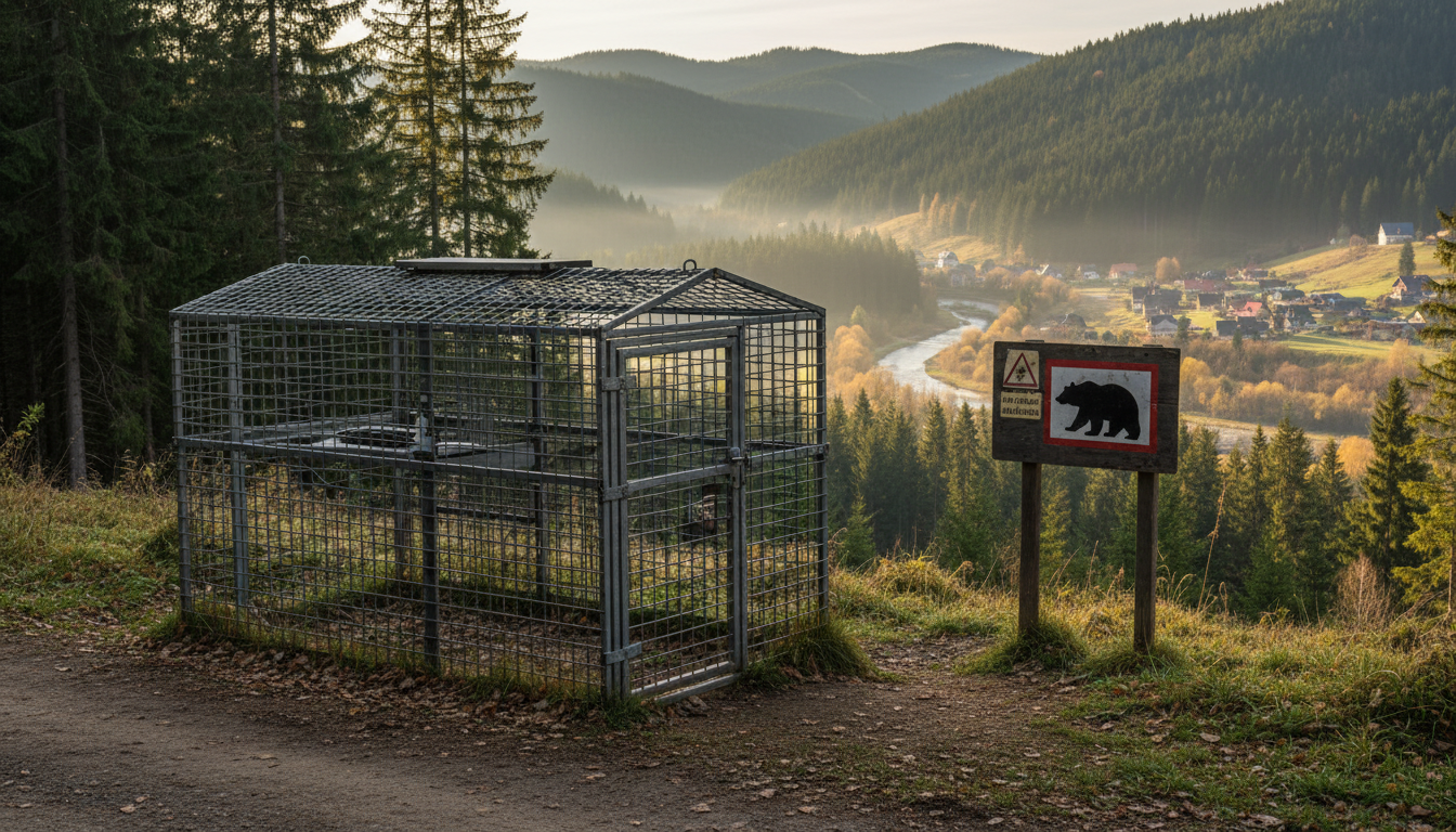 ヒグマの箱わなとは：行政が行う捕獲方法と知っておきたい注意点