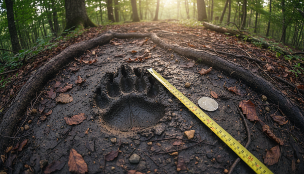 ヒグマの肉球と足跡の特徴：見分け方ガイド