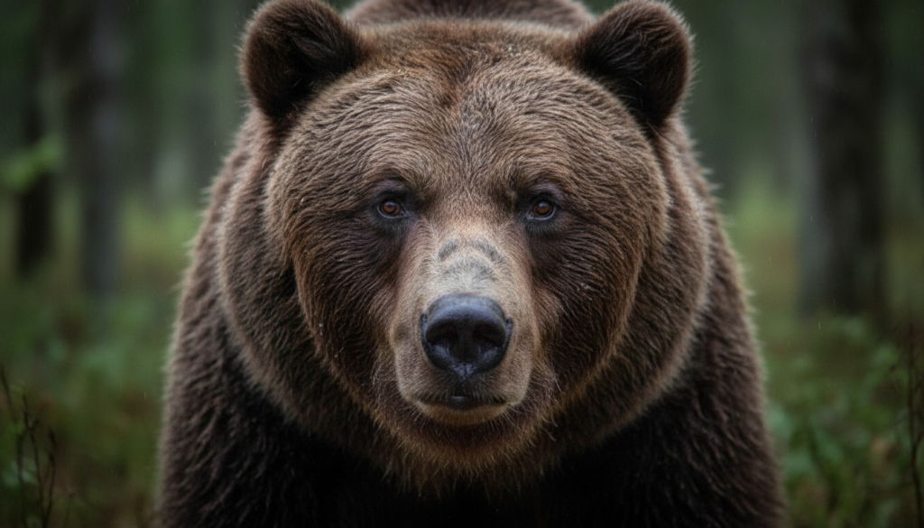 ヒグマの視力と目の特徴—行動への影響をやさしく解説