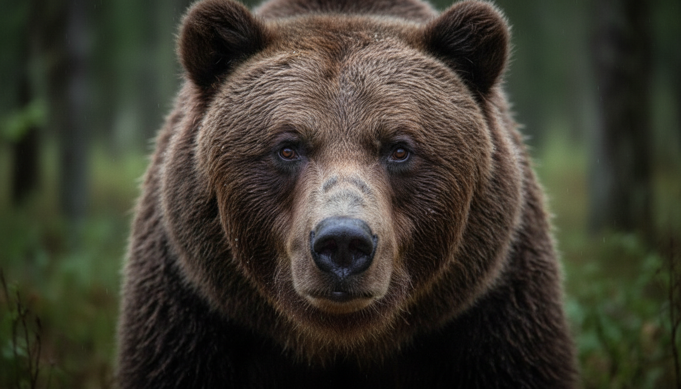 ヒグマの視力と目の特徴—行動への影響をやさしく解説