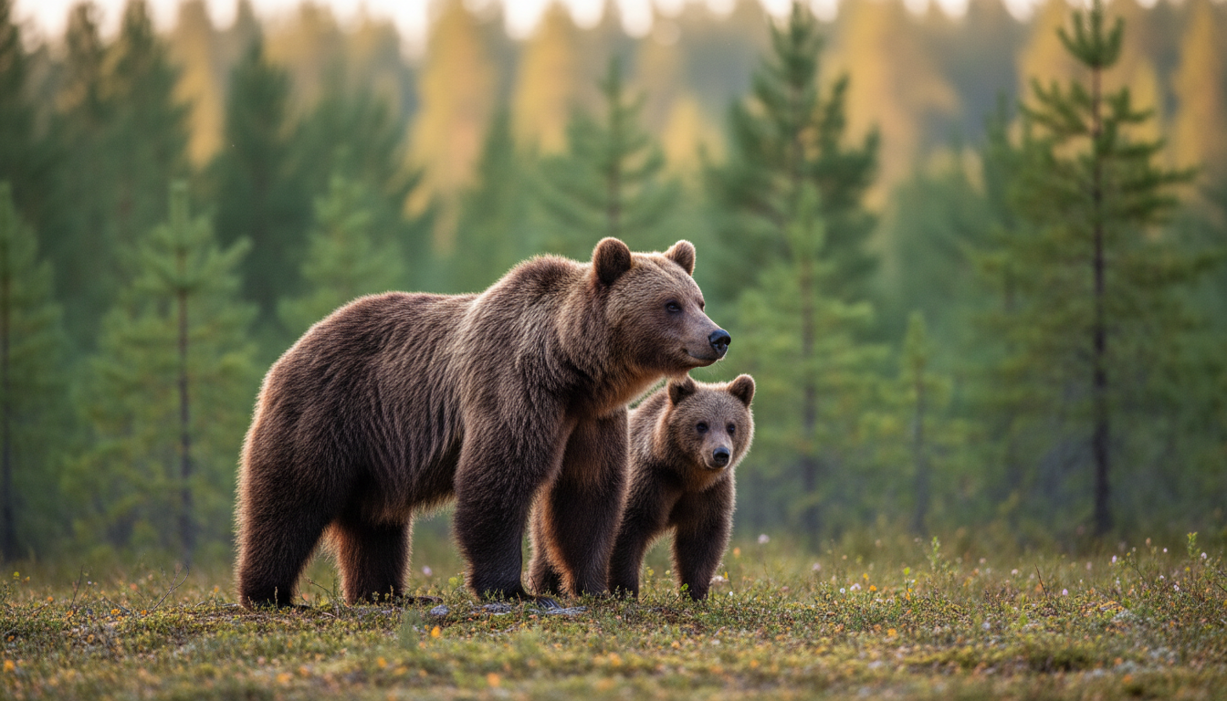 ヒグマの赤ちゃん（子グマ）の特徴と母グマの行動：わかりやすく知って身を守るために