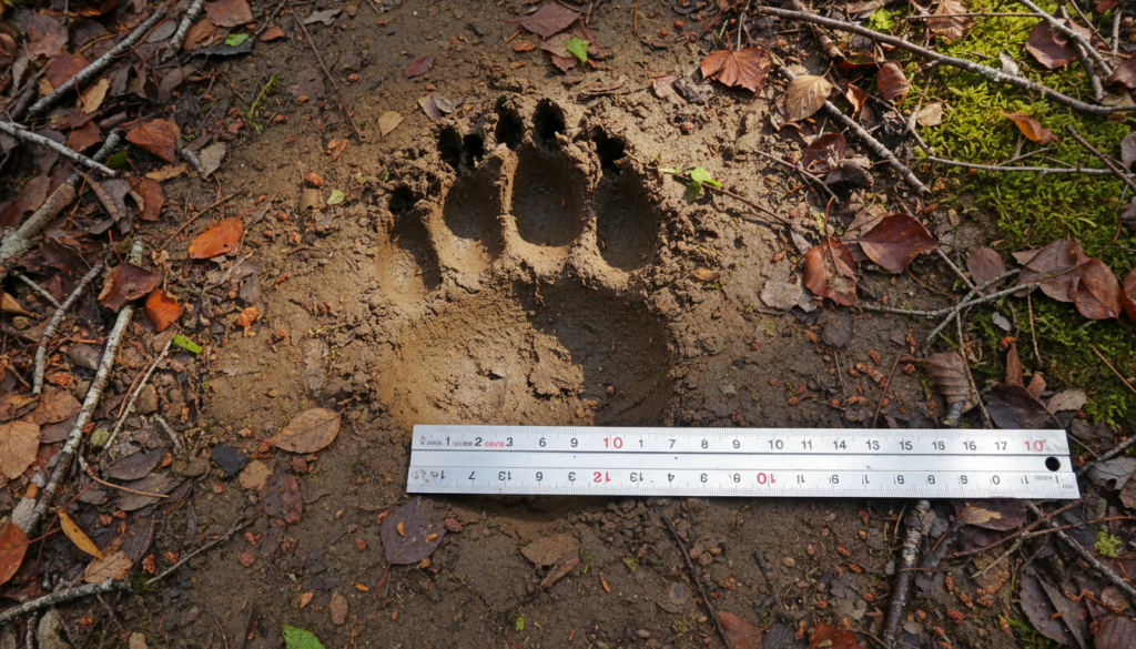 ヒグマの足跡の見分け方と遭遇前の注意点：山でまず確認したいポイントと行動対策