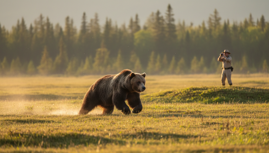 ヒグマはどれくらい速い？走行速度と遭遇時に取るべき行動