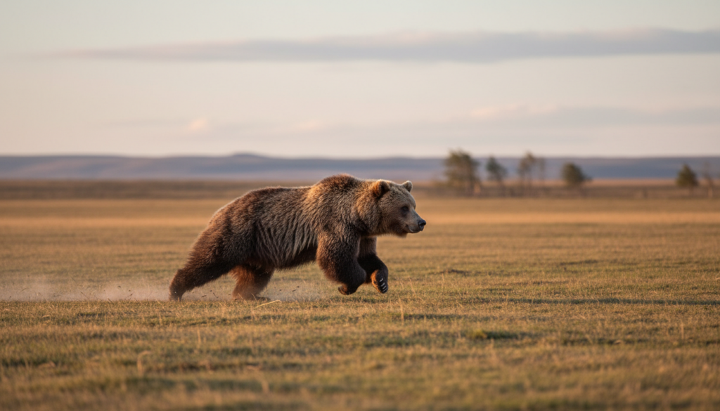 ヒグマはどれくらい速く走れる？100mでの速さをわかりやすく解説