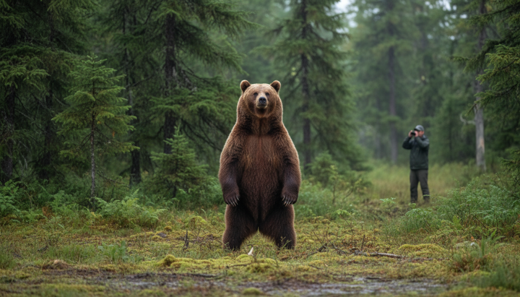 ヒグマはどれほど大きくなる？体長・体重の実例と比較