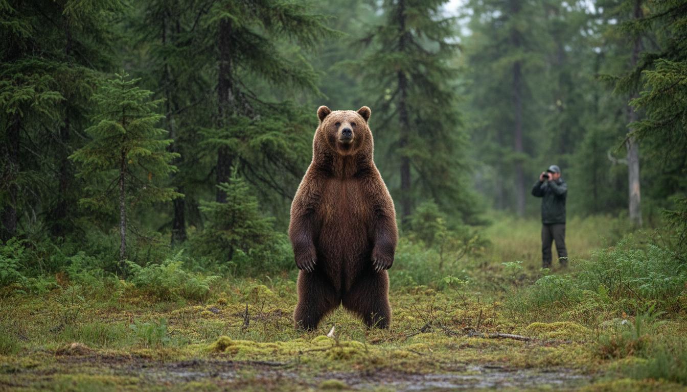 ヒグマはどれほど大きくなる？体長・体重の実例と比較