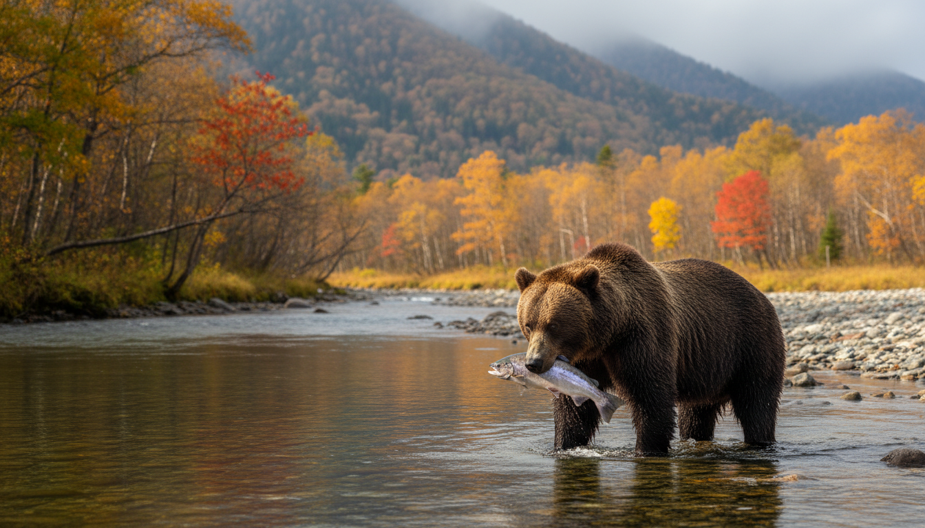 ヒグマは何を食べる？雑食性の特徴と季節ごとの食性をやさしく整理