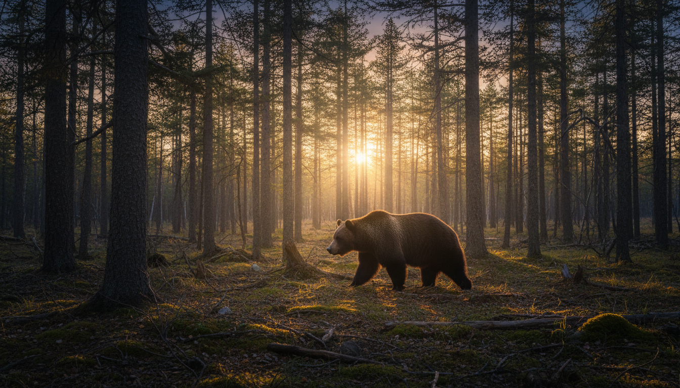 ヒグマは夜行性か？　活動パターンと季節差をやさしく理解する