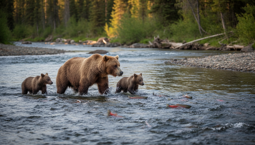 ヒグマは群れをつくるのか：母子・餌場・遭遇時のリスクをやさしく整理する