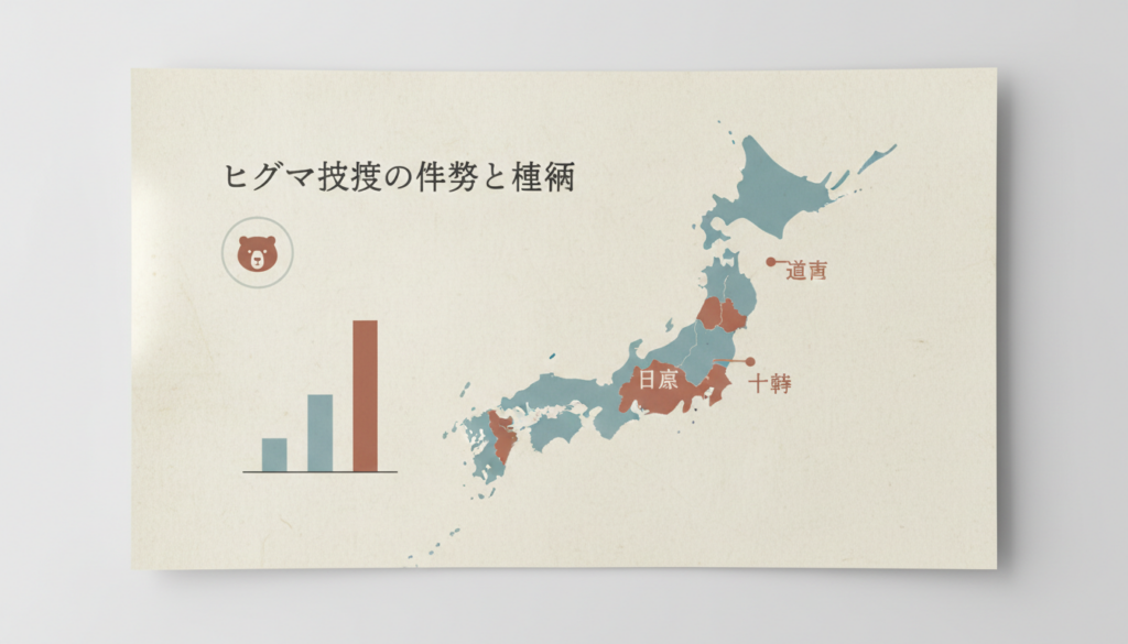 ヒグマ被害の件数と傾向（北海道まとめ）――統計の見方と注意点