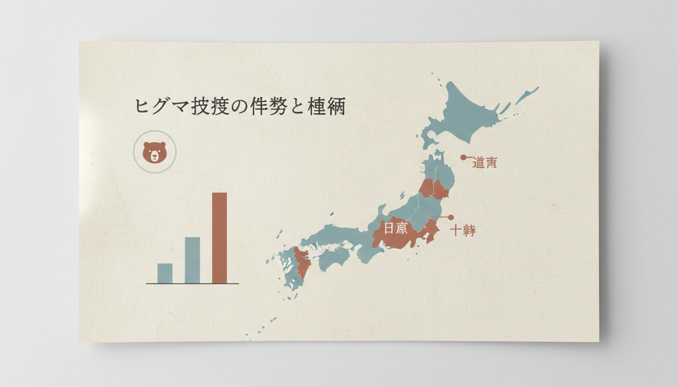 ヒグマ被害の件数と傾向（北海道まとめ）――統計の見方と注意点