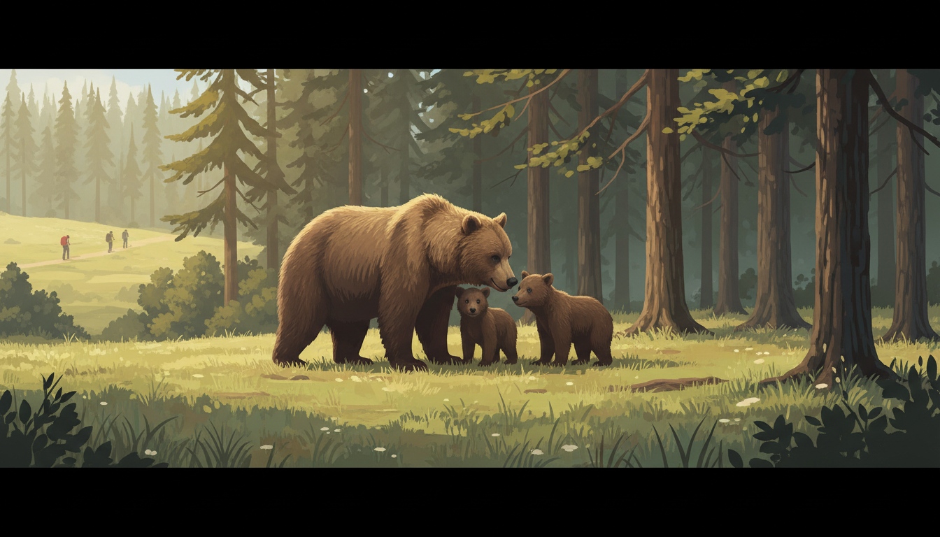 メスのヒグマは本当に凶暴か？子連れや繁殖期の行動と現実的な対策