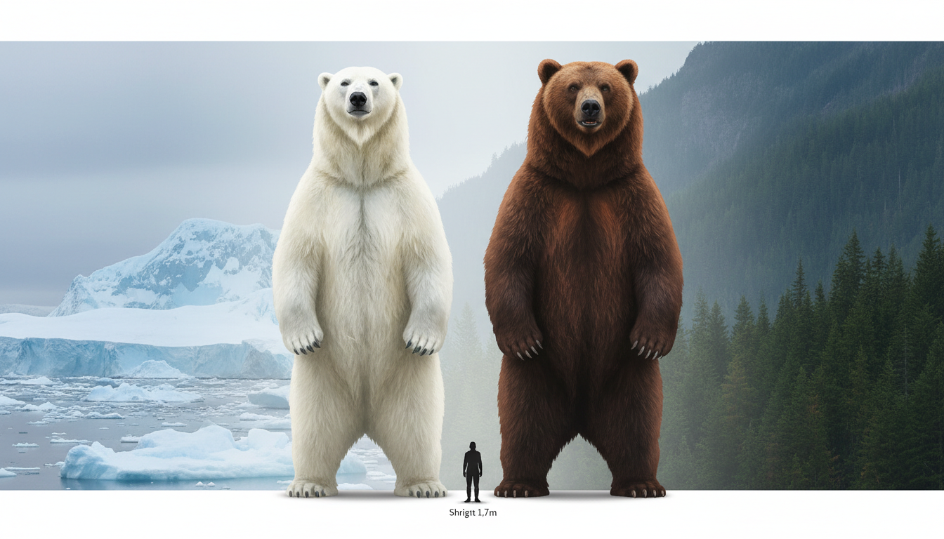 世界で最も大きいヒグマはどれ？種と個体をやさしく比べる